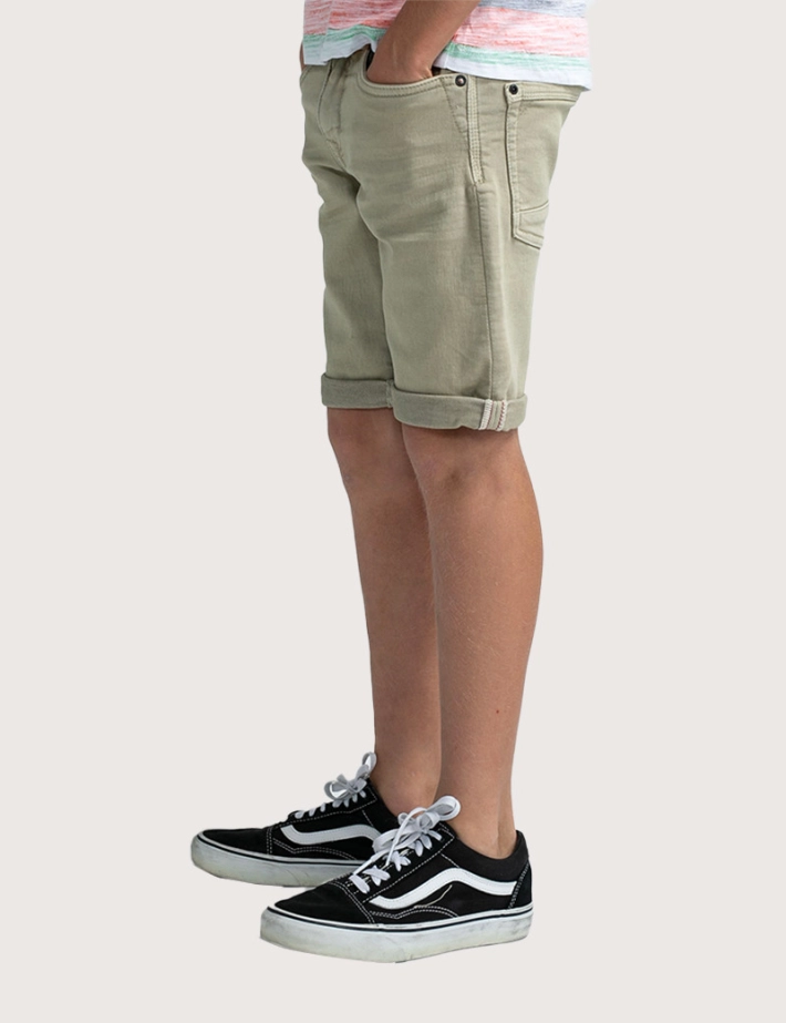 PETROL IND Short Jogg Jean Eucalyptus Homme - 3
