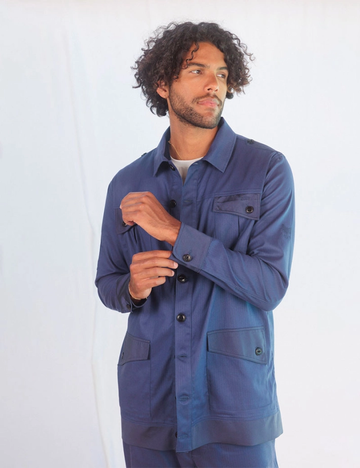 HBT ARMY | JACKSON Veste Bleue - 3