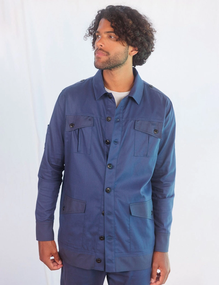 HBT ARMY | JACKSON Veste Bleue - 2