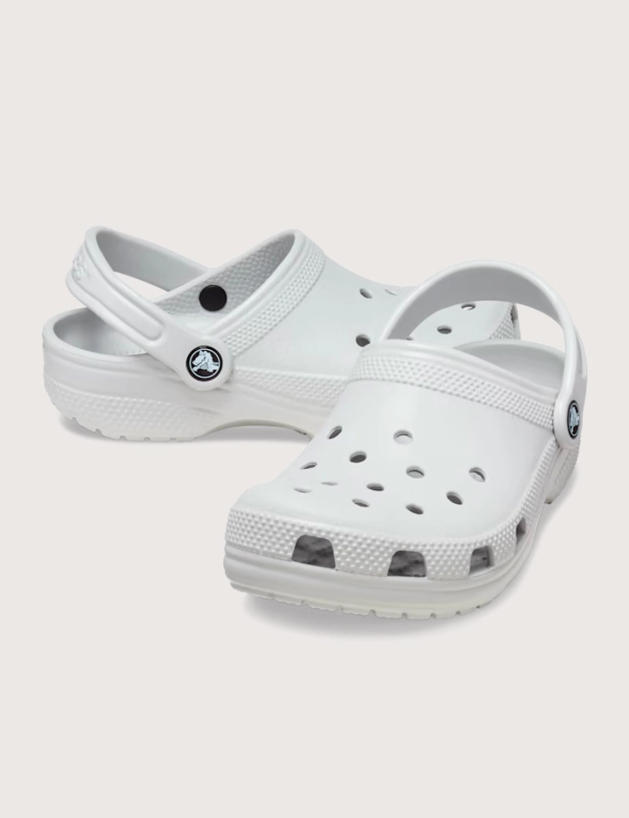 Crocs Sabots Enfant Classic Clog Gris Clair - 2