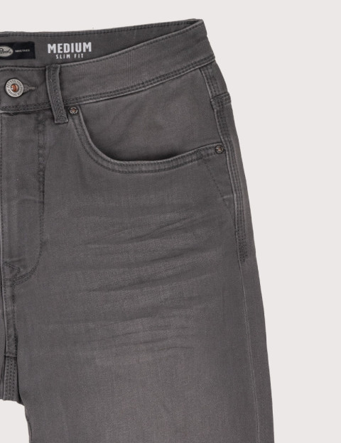 PETROL IND Short Homme Jogg Jean Gris - 2