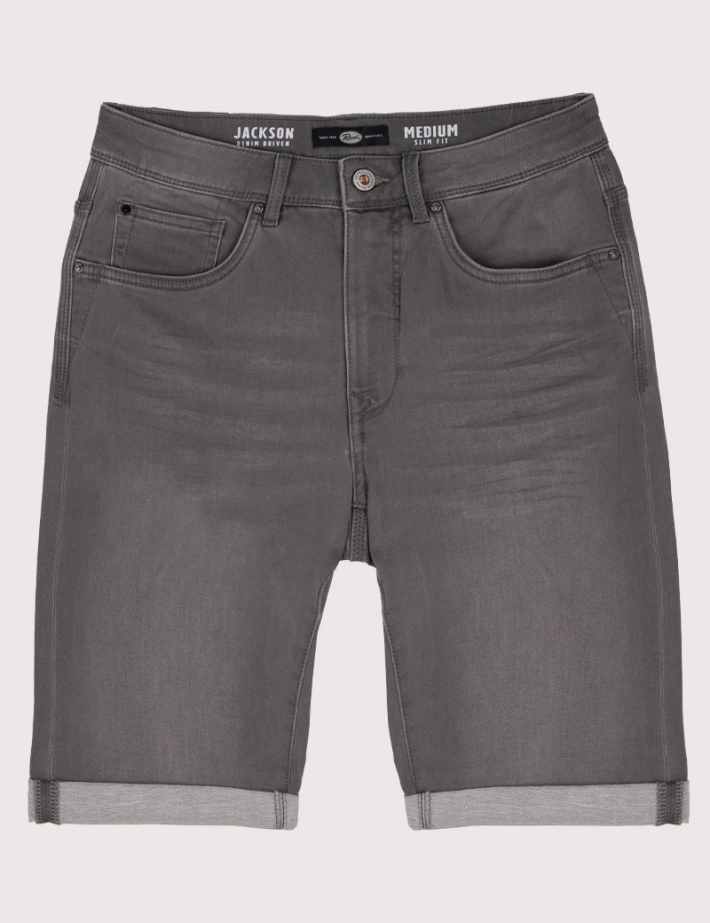 PETROL IND Short Homme Jogg Jean Gris