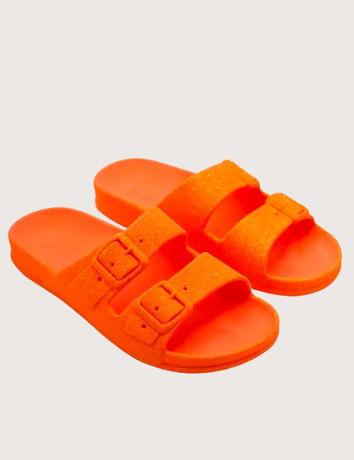 CACATOES Sandales Enfant Neon Orange Fluo - 2