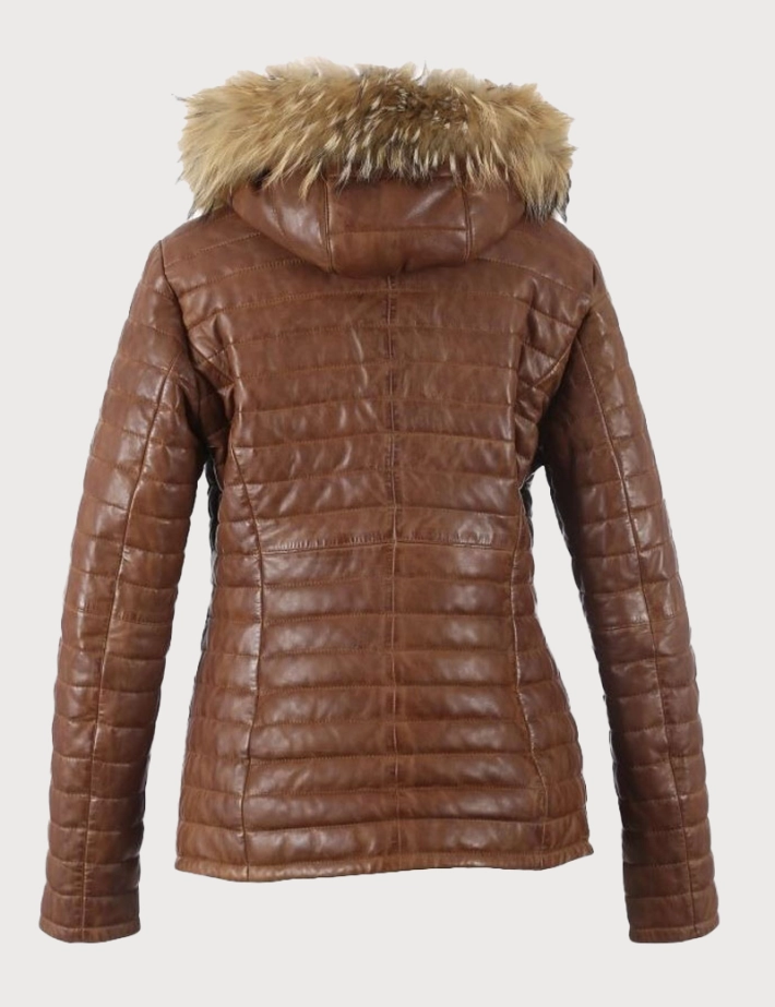 OAKWOOD Doudoune Happy Marron - 3