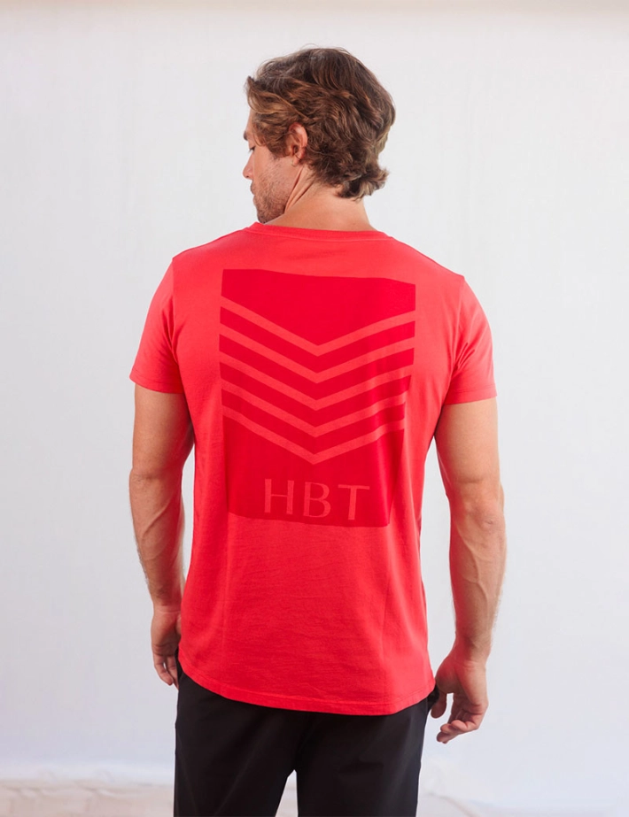 HBT COTTON | LUIZ T-Shirt Rouge - 2