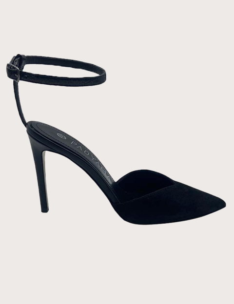 Paoyama Escarpins à Bride 9cm Noir