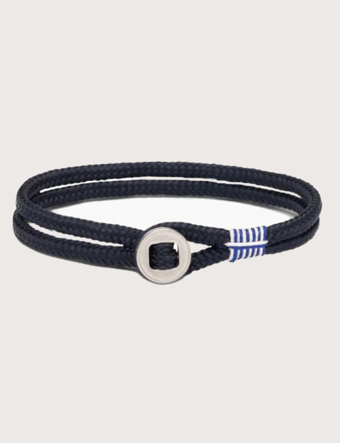 PIG & HEN Bracelet Don Dino Navy/Silver