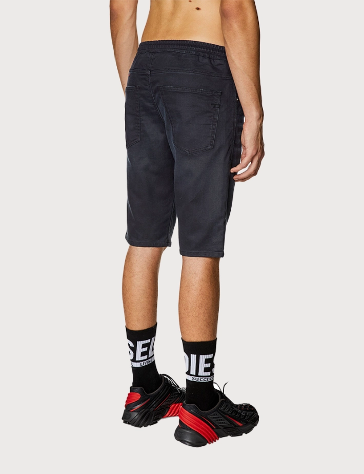 DIESEL Short Homme Jogg Krooley Noir Denim - 2