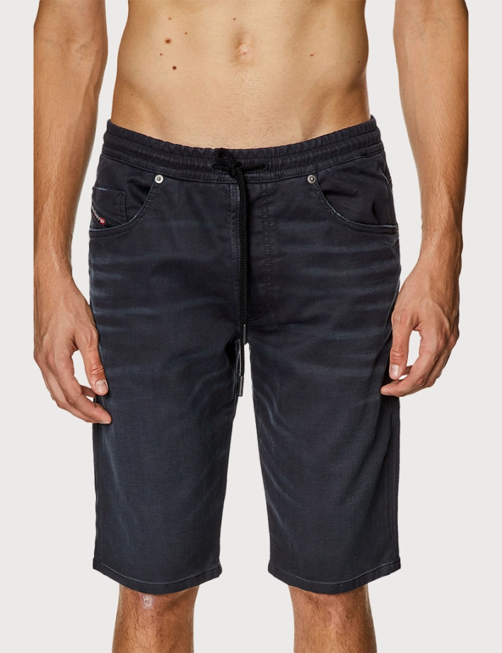 DIESEL Short Homme Jogg Krooley Noir Denim - 3
