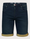 PETROL IND Short Jogg Homme  Jean Bleu Nuit Vintage