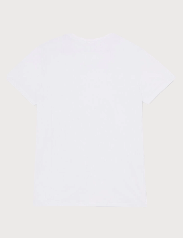 DIESEL T-Shirt Col Rond M/C Blanc - 2