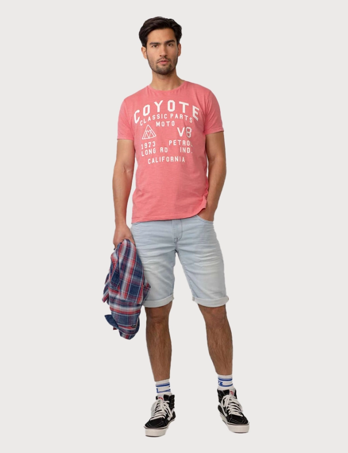PETROL IND Short Jogg Jean Jackson Bleached - 2