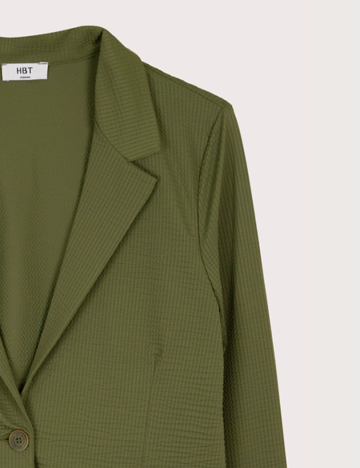 HBT Waffle  | SHIRLEY Veste Kaki - 2