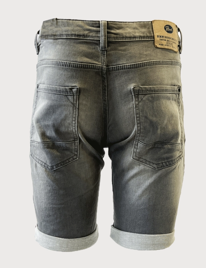 PETROL IND Short Denim Grey - 2