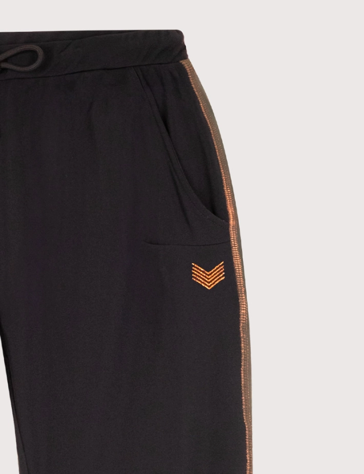 HBT Basics Army Chic | CRUZ Pantalon Noir - 2
