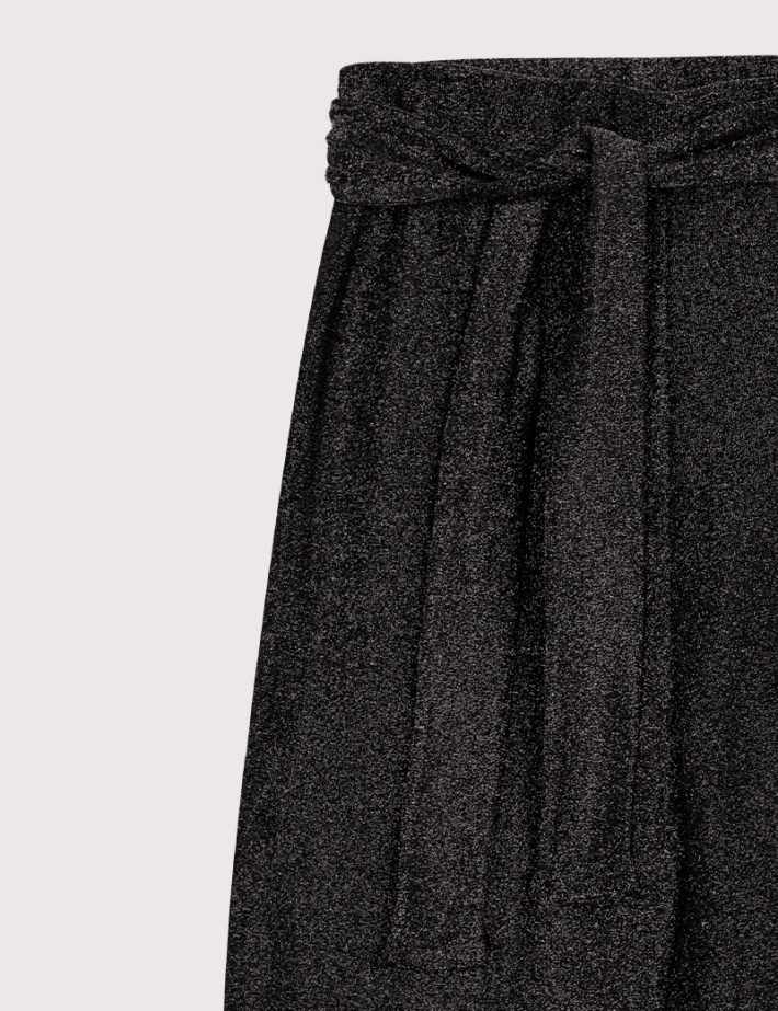 HBT Lurex | LENNON Pantalon Noir - 2