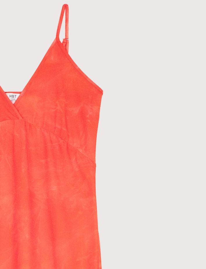 HBT Dress Code Print | Laura Robe Orange Tie&Dye - 2