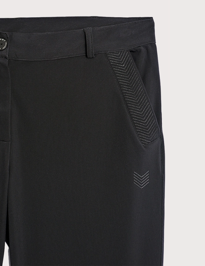 HBT Basics Essentiels | Christina Pantalon Chino Noir Femme - 2