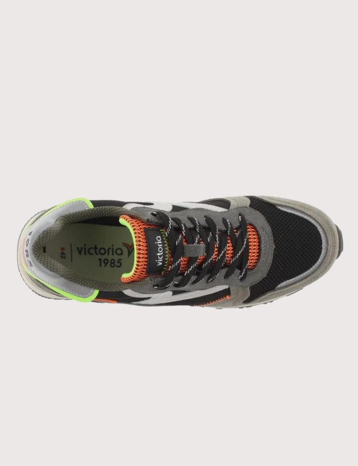 VICTORIA Baskets Homme Leggera Neon Noir - 4