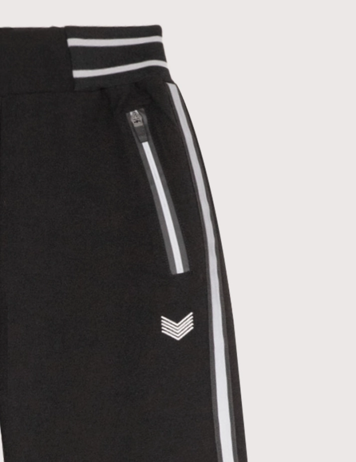 HBT Volga | AXEL Pantalon Large Noir