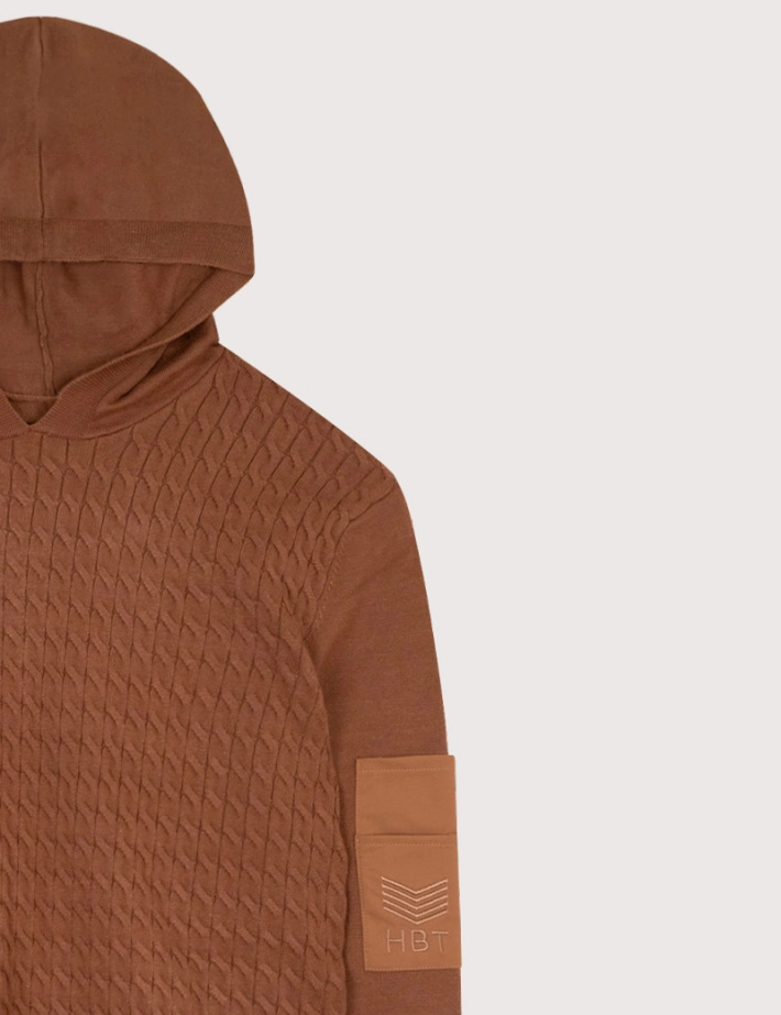 HBT URBAN | GLENN Pull Homme Camel - 2