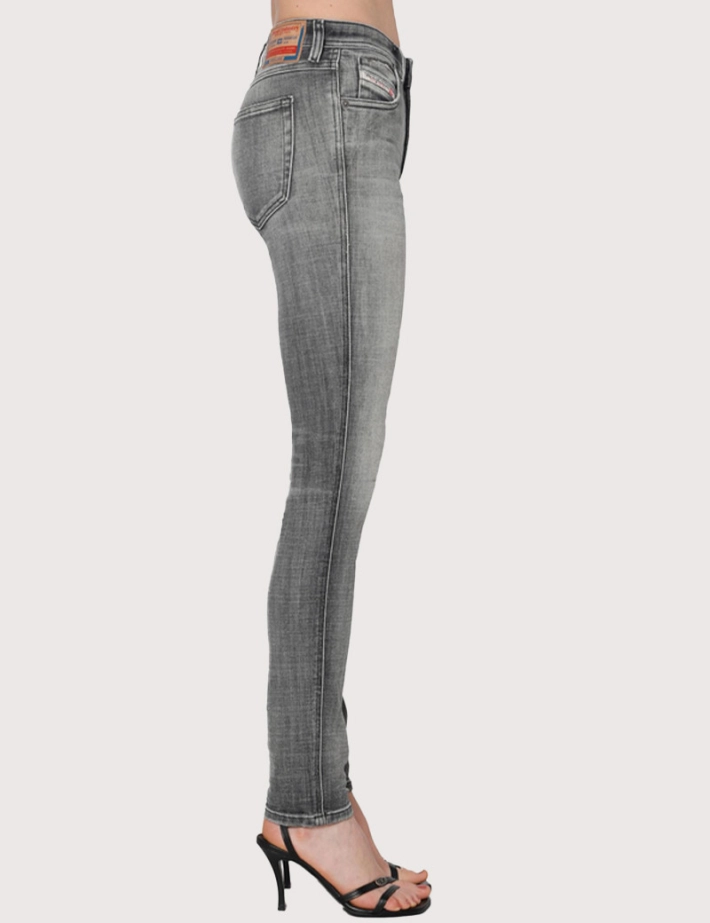 DIESEL Jean Femme Skinny Babhila 9E71 Gris