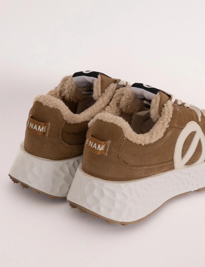 No Name Baskets Femme Carter Jogger Camel - 4