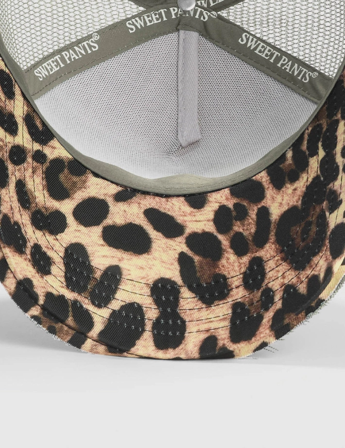 SWEET PANTS Casquette Home Run Léo Kaki - 3