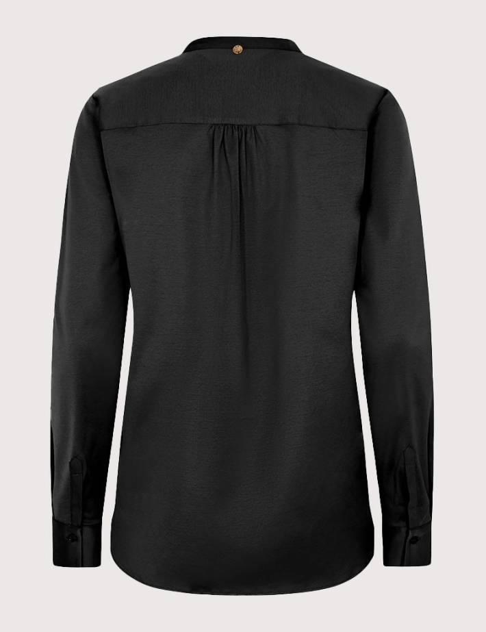 MOS MOSH Blouse Femme Jersey Jovie Noire - 2