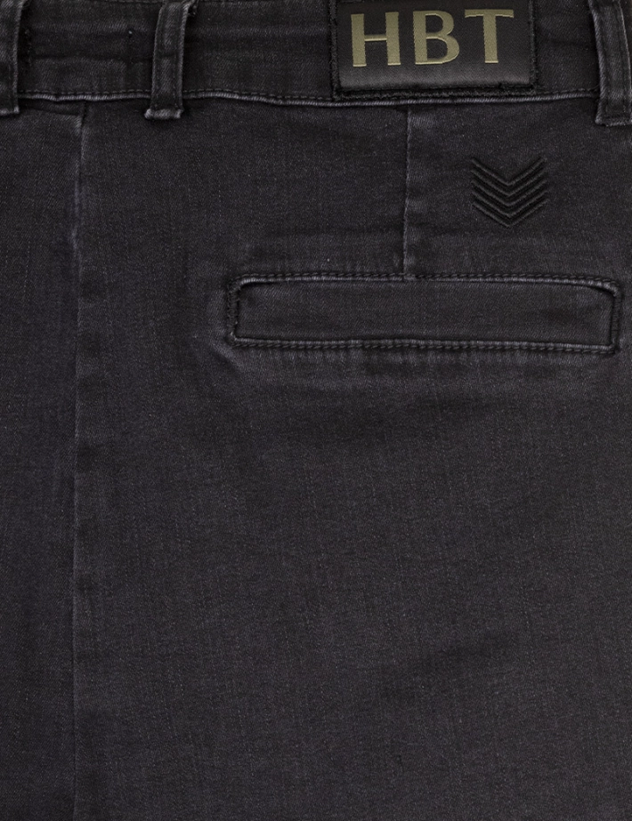 HBT FIVE | CHRIS Pantalon Bande Côté Noir - 4