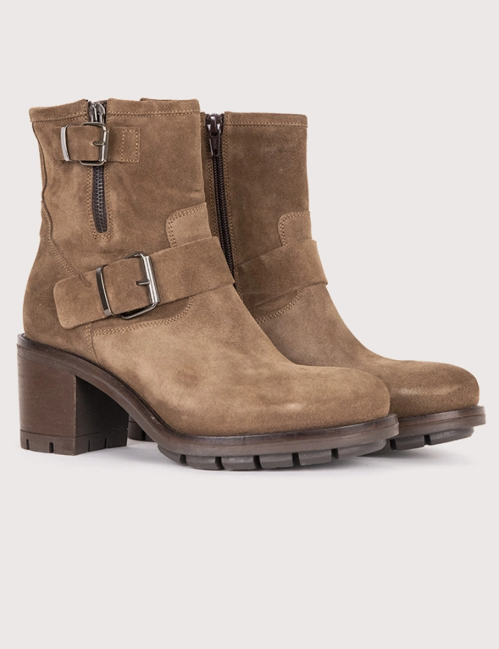 Paoyama Bottines Cam AT203 Marron - 4