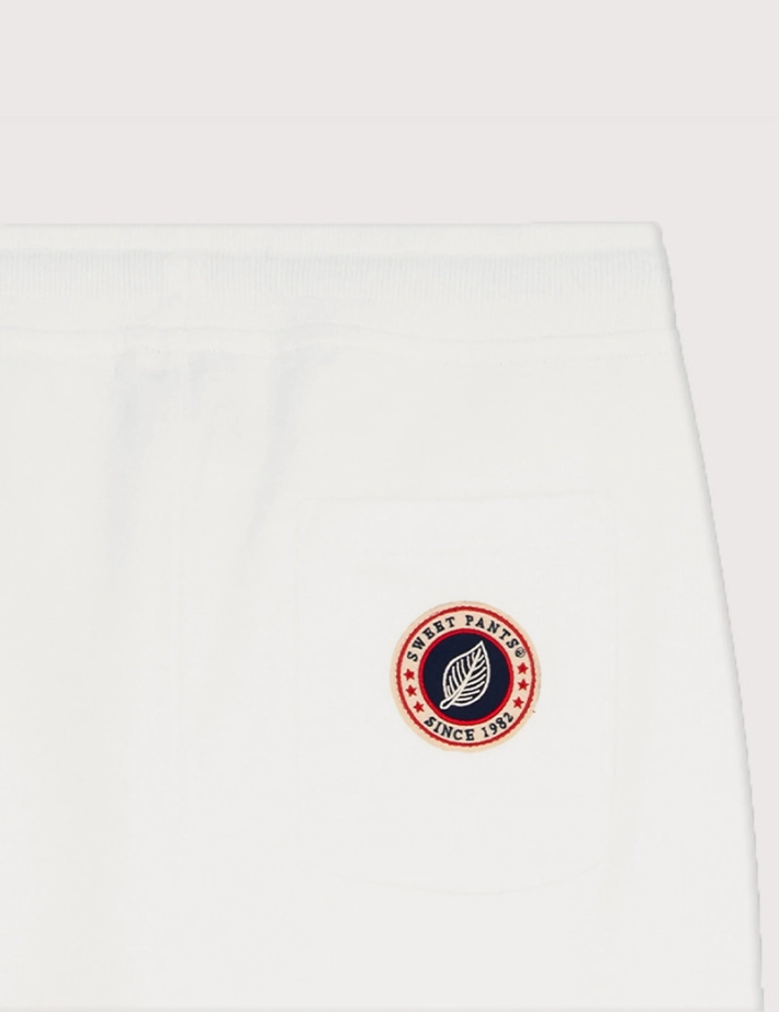SWEET PANTS Bas de Jogg Coupe Slim Iconic Blanc - 4