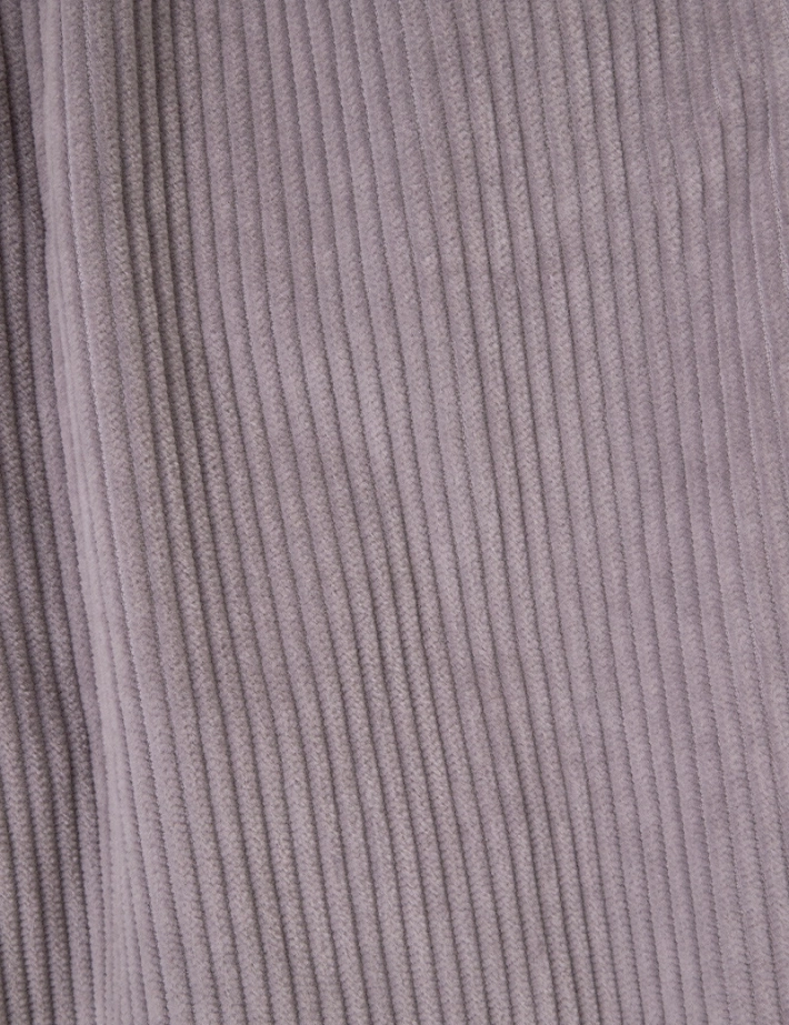 FAM Paris Jean Mom Confort en Velours Gris