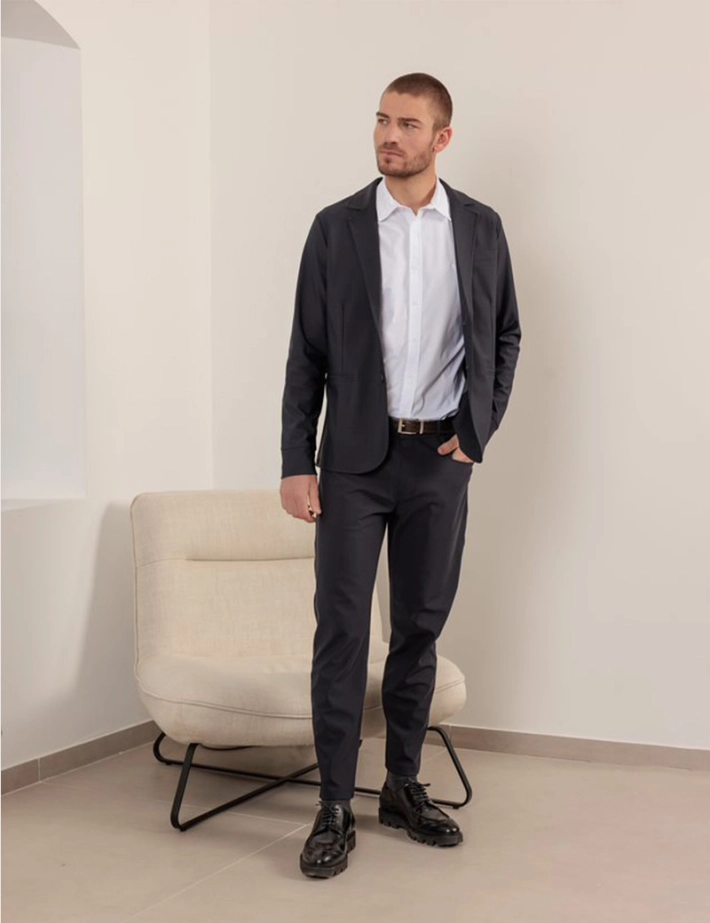 HBT STARDUST | TIM Pantalon Slim Noir