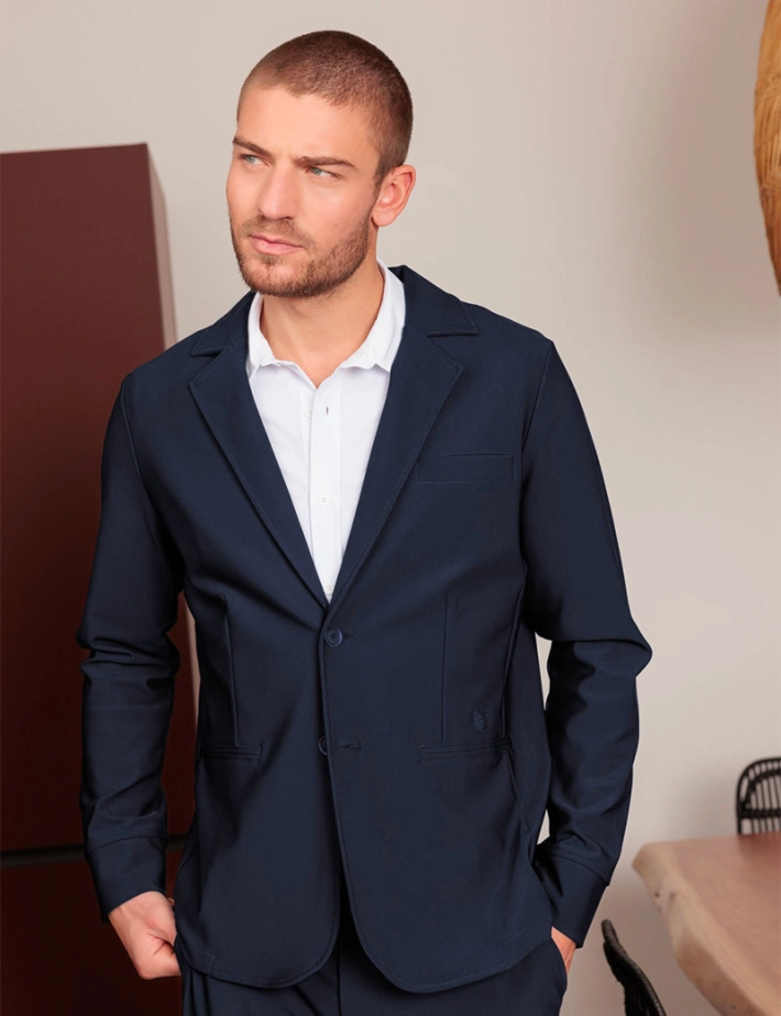 HBT STARDUST | ANDY Veste Blazer Marine - 2