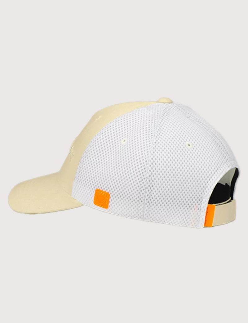 Casquette Beige Brodée Brooklyn Réglable - Coton, Style Vintage, Unisexe, Légère Et Décontractée