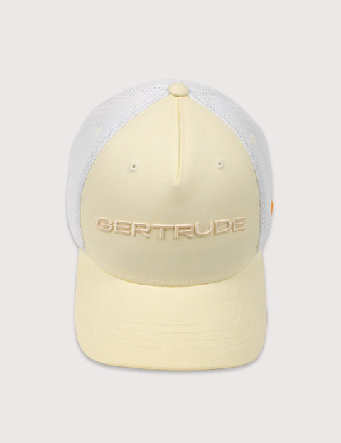 GERTRUDE Casquette Marquage Brodé Mesh Benja Ecru - 4