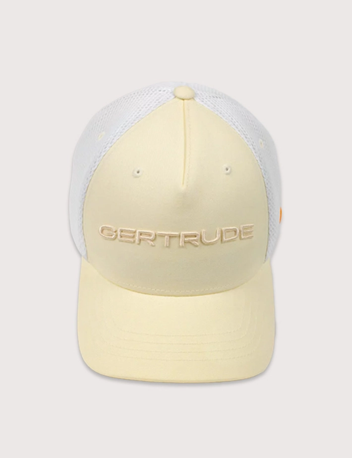 GERTRUDE Casquette Marquage Brodé Mesh Benja Ecru - 4