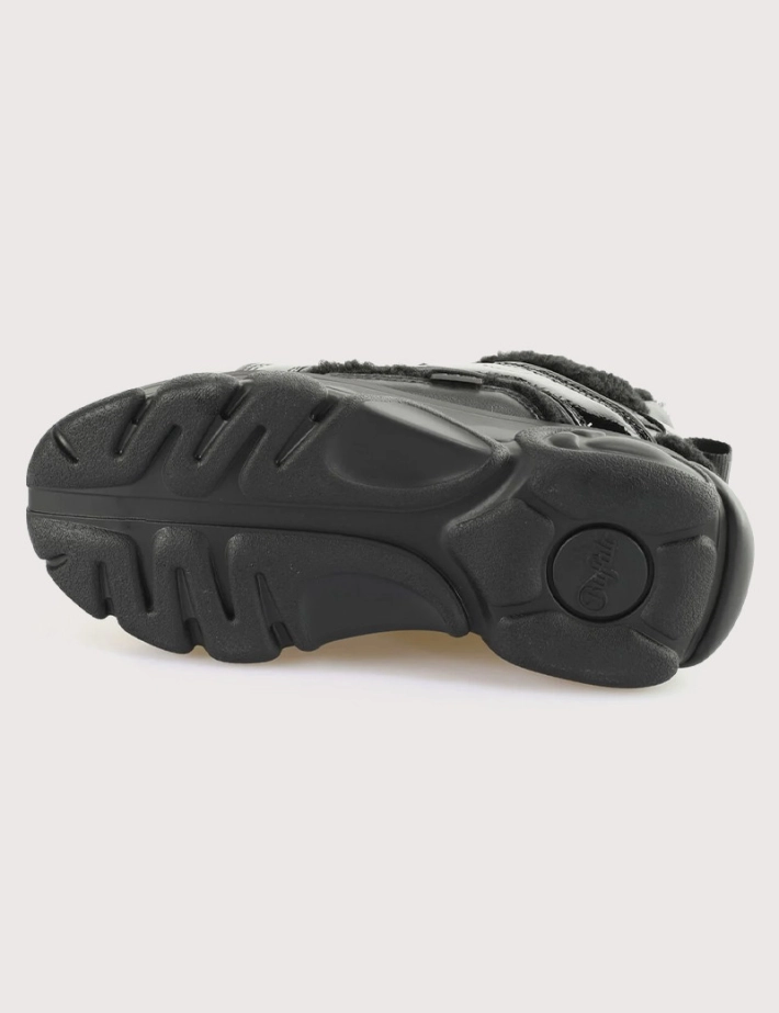 Baskets Compensées CLD CHAI Warm Noires BUFFALO