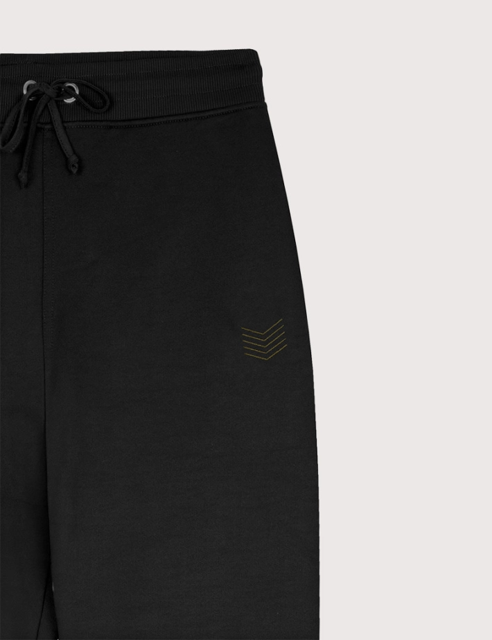 HBT COTTON | CARLOS Pantalon Jogg Mixte Noir