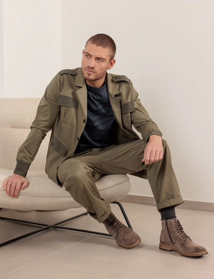 HBT ARMY FLIGHT | ZACK Veste Kaki - 2
