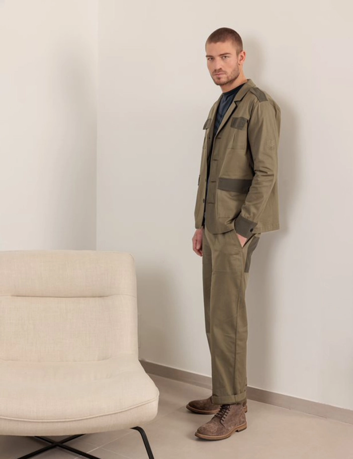 HBT ARMY FLIGHT | ZACK Veste Kaki - 3