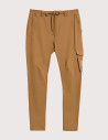 HBT Pantalon Homme Chris Cargo Marron