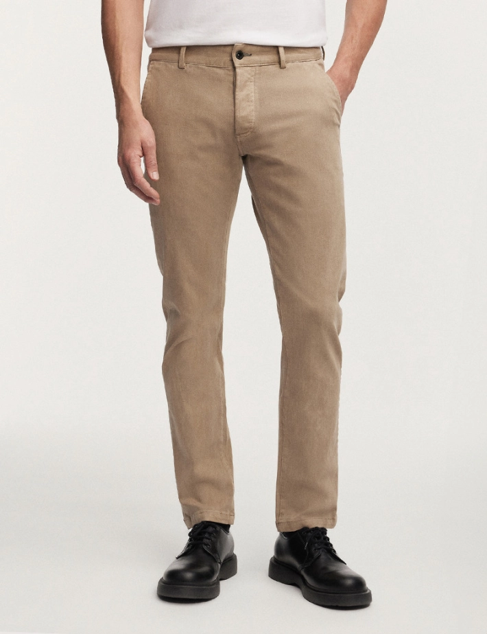 Denham Pantalon Chino Razor SC Beige - 3