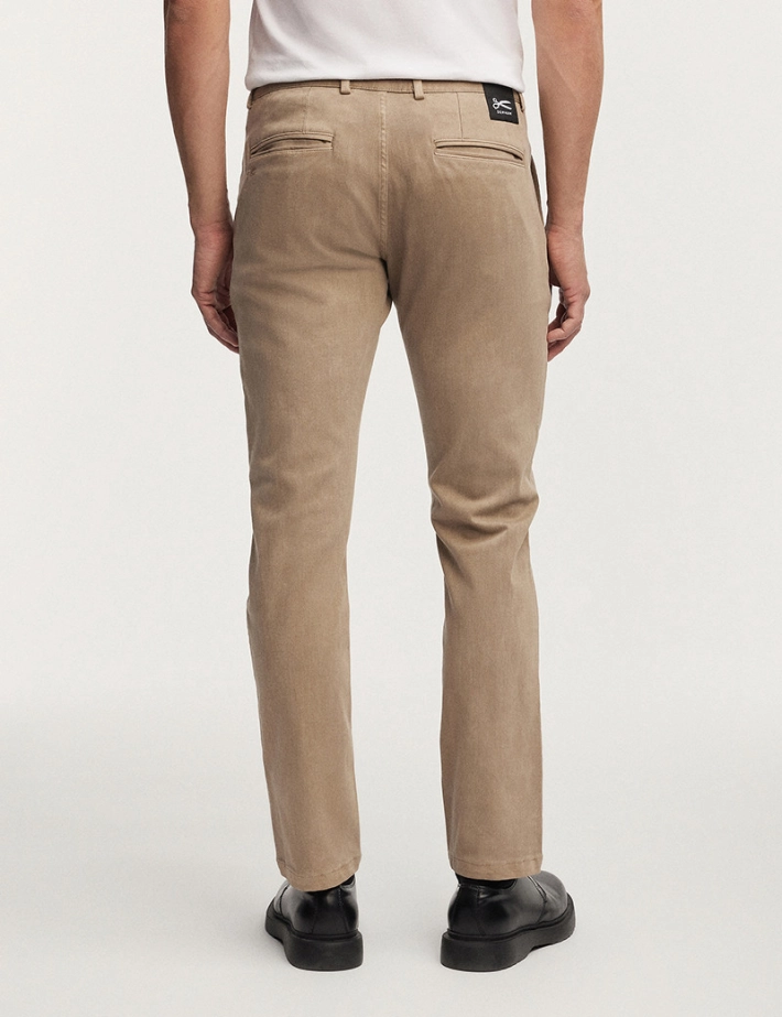 Denham Pantalon Chino Razor SC Beige - 4