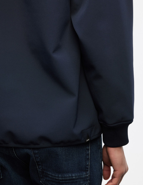 Denham Veste Homme Capuche Aron Softshell Marine - 4