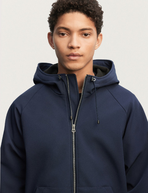Denham Veste Homme Capuche Aron Softshell Marine - 5