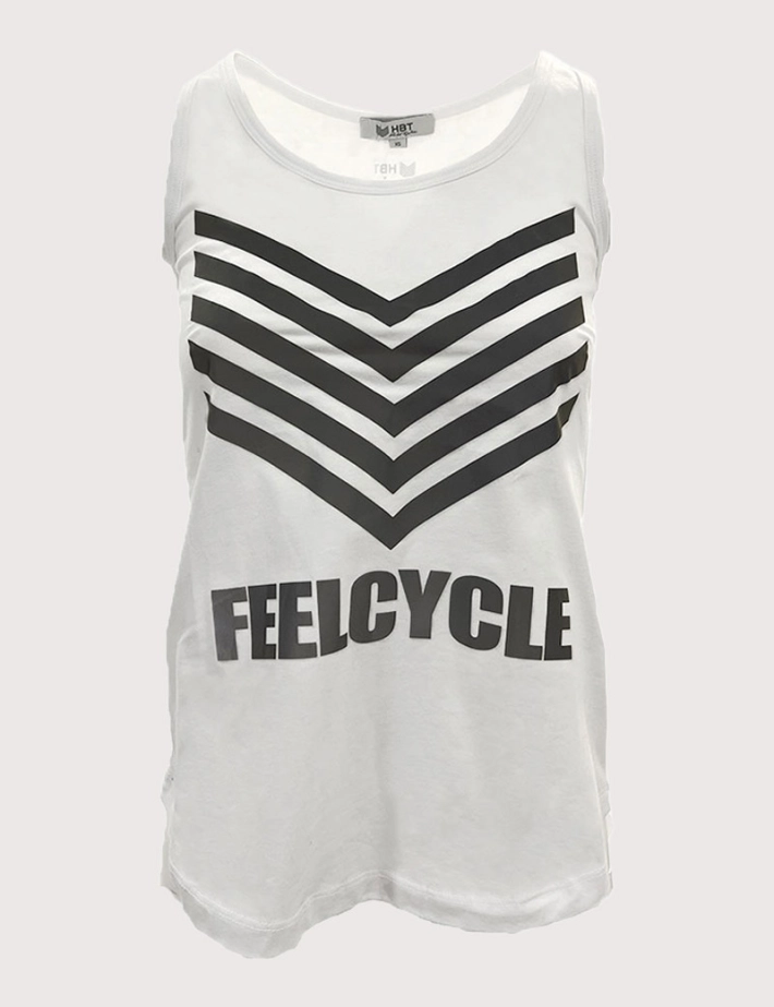 HBT - Claudia T-shirt Sans Manches Feel Cycle Réflective Noir