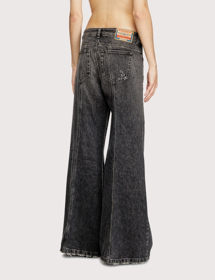 DIESEL Jean Femme D Akii Noir 7Z2 - 3