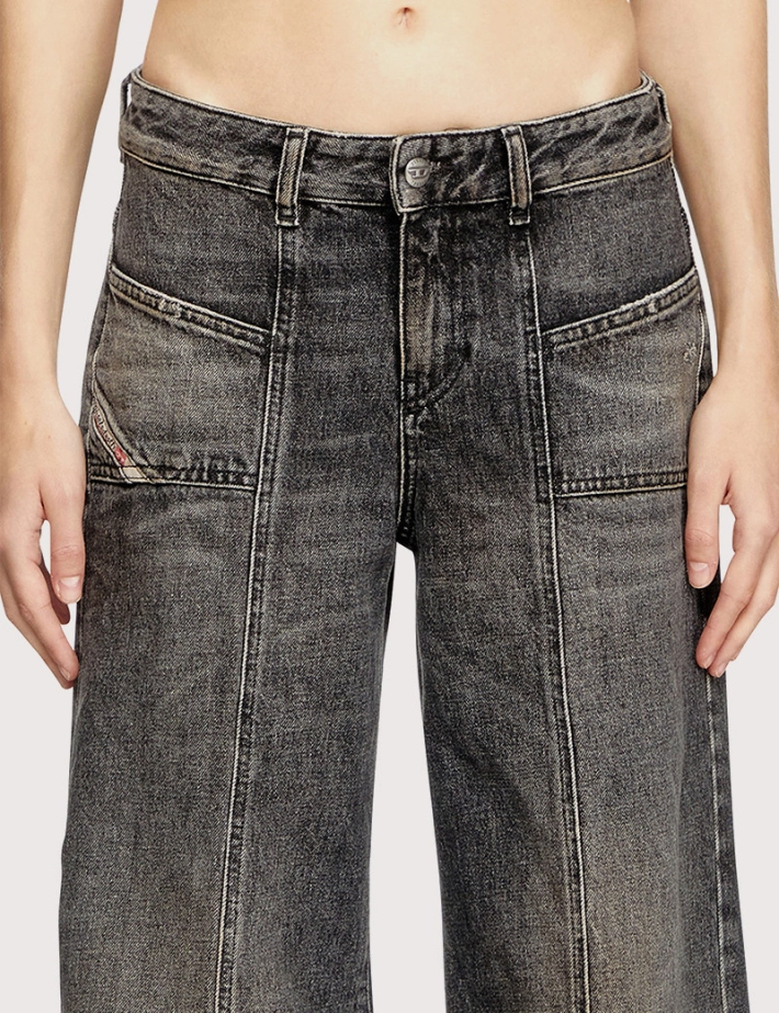 DIESEL Jean Femme D Akii Noir 7Z2 - 4